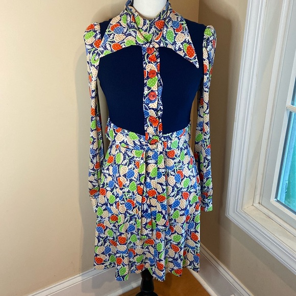 Young Edwardian Dresses & Skirts - VINTAGE YOUNG EDWARDIAN Dress With Matching Tie Front Jacket ADORABLE